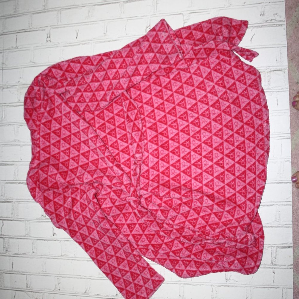 💗 Calvin Klein Pink Robe · Size L (10/12) - Picture 2 of 6